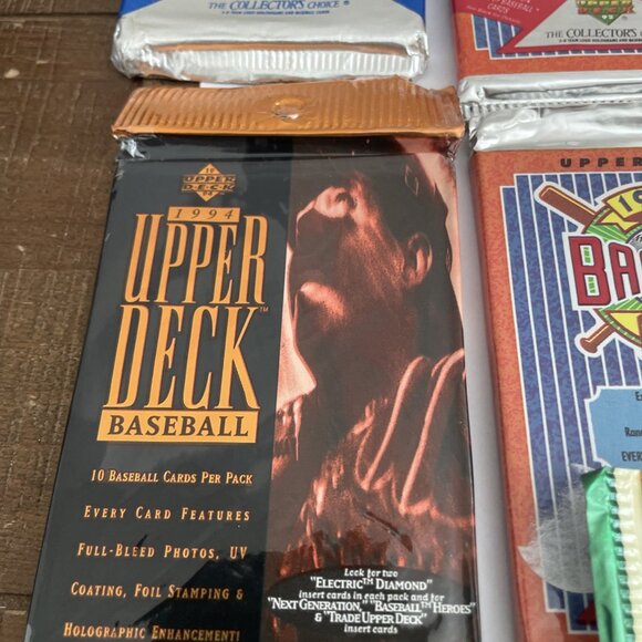 Wax Packs 12 Pack Lot Baseball Cards Vintage - Picture 7 of 7